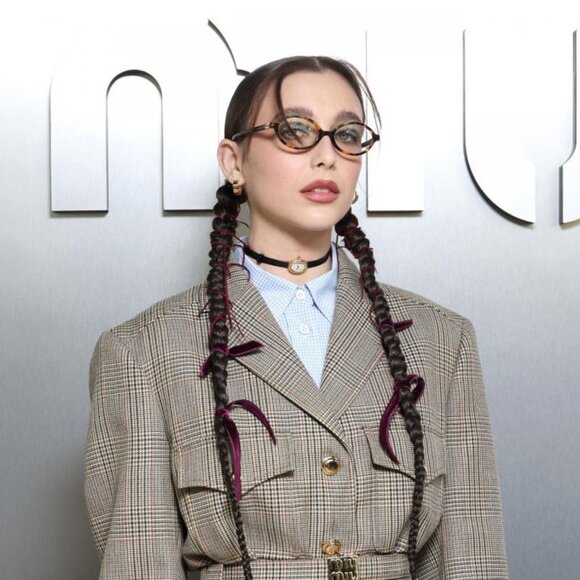 NEW MIU MIU EYEWEAR, MIU MIU MU01XV VAU1O1, ROUND EYEGLASSES MIU MIU MU 01XV - Picture 5 of 7
